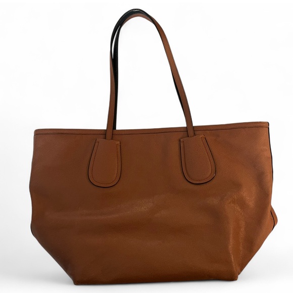 Coach Tan Leather Tote Bag - Picture 2 of 7
